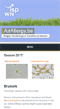Mobile Screenshot of airallergy.wiv-isp.be